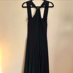 MICHAEL Michael Kors Black Twisted Neckline Swin…